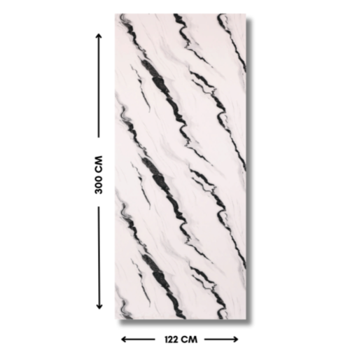 بديل رخام ابيض بعروق اسود 8240