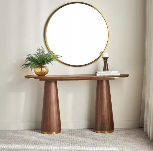 طاولة كونسول مع مرآة