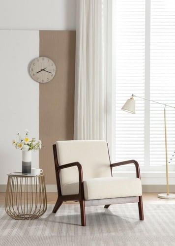 كرسي كلاسيك - بيج فاتح