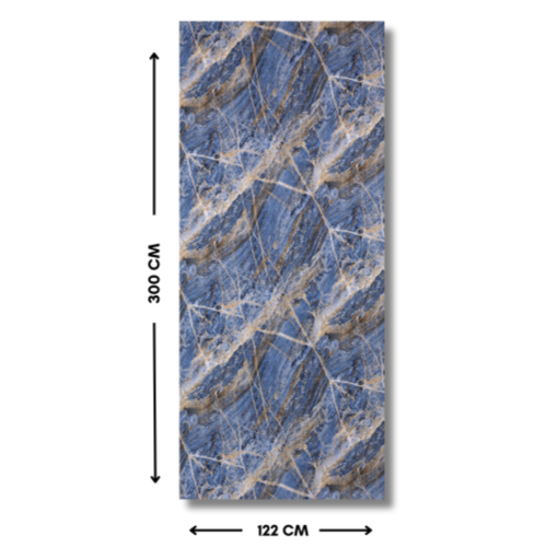 بديل رخام عروق ازرق وبني 8827
