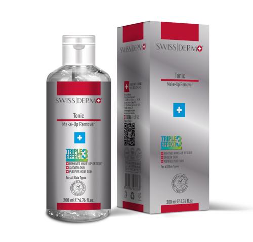 سويس ديرمو تونر 200 مل يزيل المكياج عن الوجه و الع...
