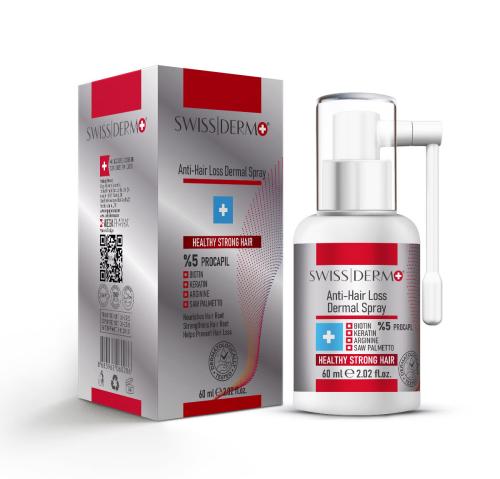 سويس ديرمو بخاخ 60 مل مضاد لتساقط الشعر swiss derm...