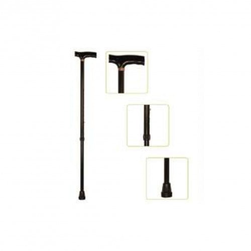 عصا تطول وتقصر أسود jl 930 walking stick black 930