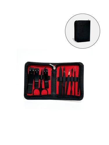 طقم قصافة أظافر تسع قطع Nine-piece nail clipper se...