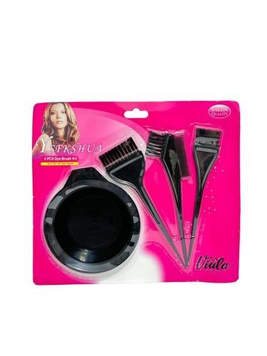 طقم صبغ شعر أربع قطع Hair dye four piece set