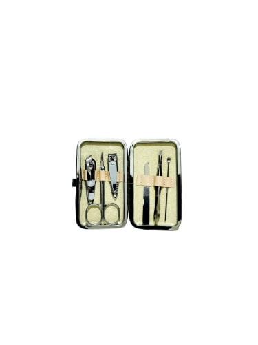 مجموعة مانيكير هندسية في حقيبة مع قصافة أظافر Geometric bag manicure combination nail clippers