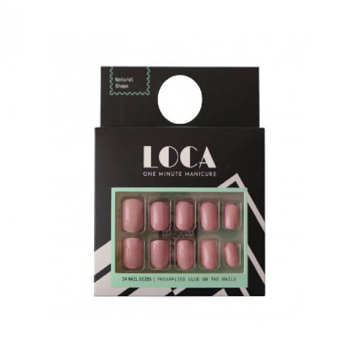 لوكا اظافر صناعية شكل اوفال رقم 13 loca nail oval...