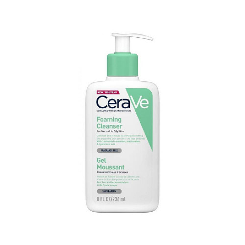 غسول وجه سيرافى 236مل للبشرة العادية إلى الدهنية f...