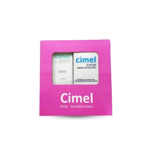 كريم سيميل مفتح للمنطقة الحساسة مع كريم مرمم cimel...