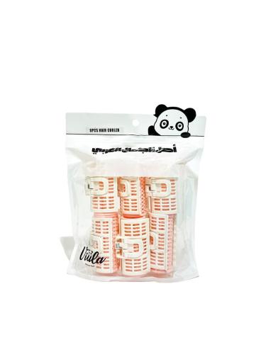 بكرة شعر كبيرة بمشبك 6 قطع Clip-on Large Hair Curl...