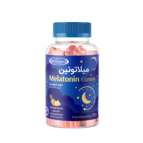 مذرنيست ميلاتونين 1 مجم بنكهة الاناناس 60 قطعة mot...