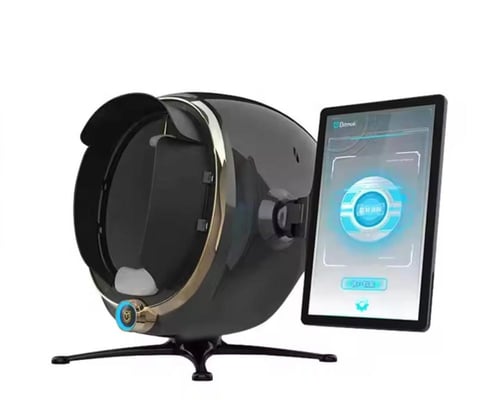 جهاز فحص البشرة ثلاثي الأبعاد الأكثر مبيعًا مجهر ف...