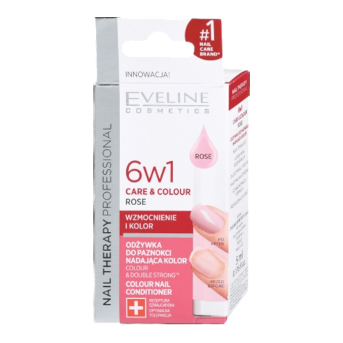 ايفلين 6 في 1 بلسم العناية للأظافر بالورد 5 مل eve...