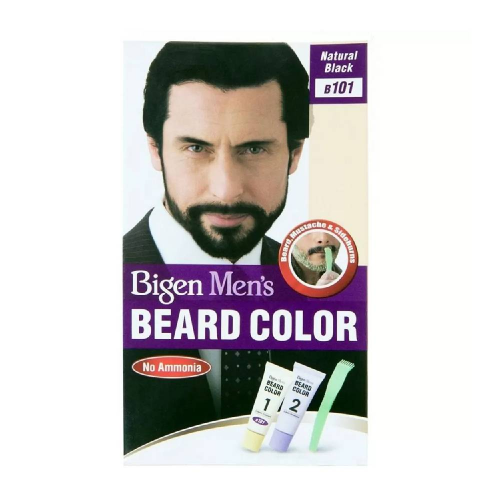 صبغة لحية بايجن اسود طبيعى b101 bigen mens beard c...