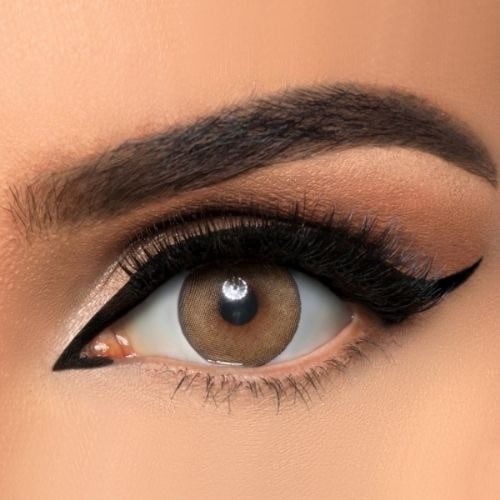 عدسات ذهب يوميه ناتشورال هازيل 32 جراي dahab lense...