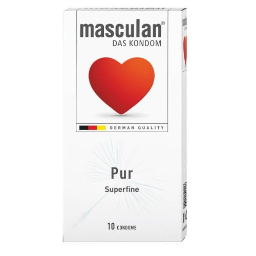 واقى ذكرى ماسكولان رقيق جدا نقى 10 قطع masculan pu...