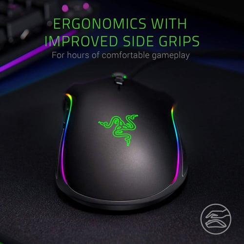 ماوس Razer Mamba Elite RGB – أداء دقيق وتصميم مريح...