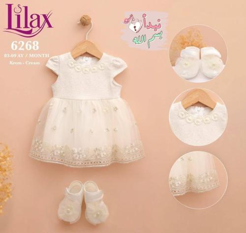 فستان بناتي تركي مع حذاء