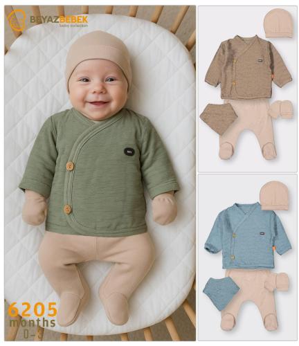 بدلة ولادي 5 قطع حديثي الولادة