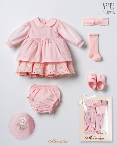 طقم فستان بناتي 5 قطع