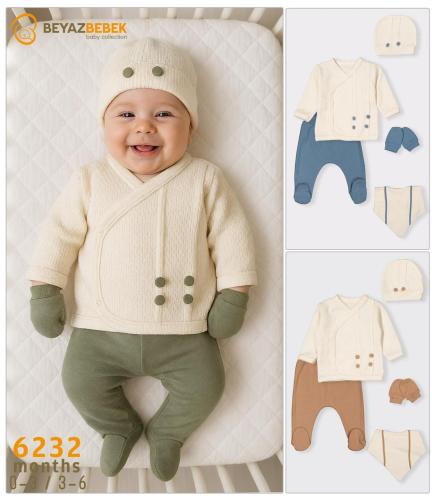 بدلة ولادي 5 قطع حديثي الولادة