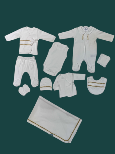 طقم استقبال ولادي 10 قطع