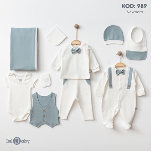 طقم استقبال ولادي 10 قطع