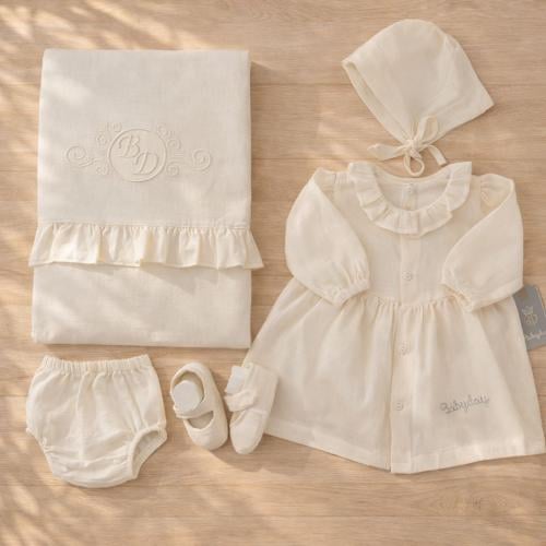 طقم فستان بناتي 5 قطع