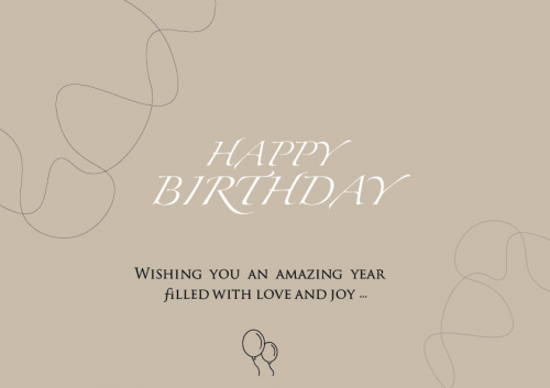 Birthday card