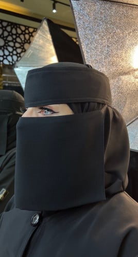 نقابات ركن الحجاب النقاب الرزه والفخامه نقاب صغير...