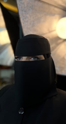 نقابات ركن الحجاب النقاب الرزه والفخامه نقاب صغير...