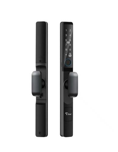 مقبض باب ذكي من بلاتين - LOZAN