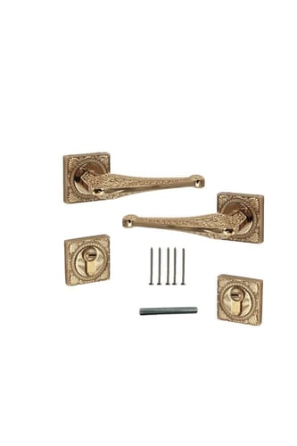 زوج مقبض باب مفصول زنك كلاسيك تركي