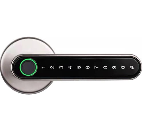 قفل ذكي يعمل على البصمة والرقم والبلوتوث والمفتاح...