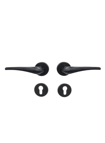 مقبض باب اسود