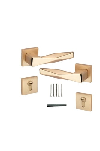 مقبض باب مفصول .