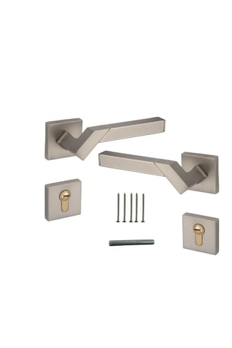 مقبض باب مفصول ذهبي .