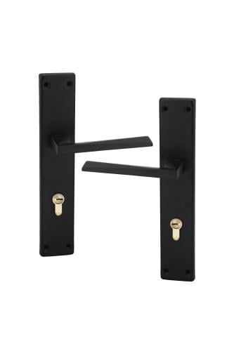 مقبض باب بليت اسود .