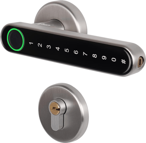 قفل ذكي يعمل على البصمة والرقم والبلوتوث والمفتاح...
