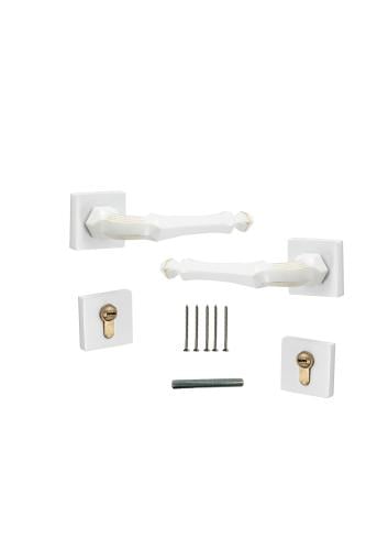 زوج مقبض باب مفصول زنك كلاسيك تركي