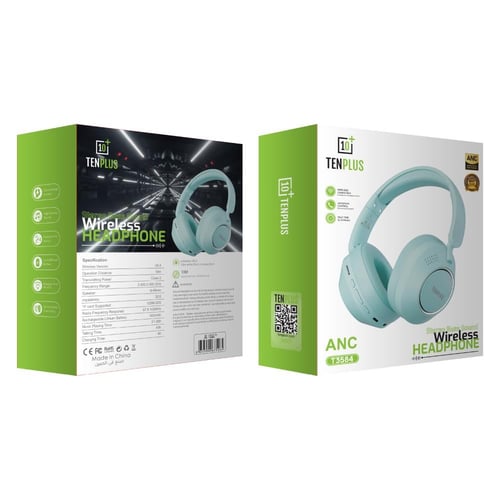 سماعة TENPLUS اللاسلكية – صوت نقي وراحة طوال اليوم