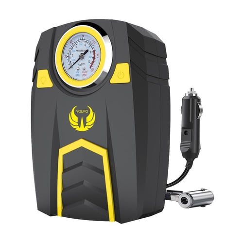 كمبروسر هواء للسيارة YOUFO 12V مع إضاءة طوارئ (حتى...