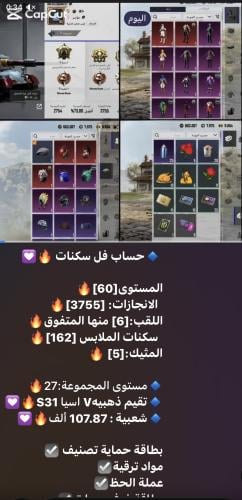 حساب ببجي عالمي رقم 2