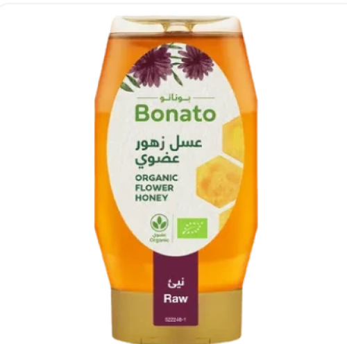 بوناتو عسل الأزهار العضوي 350 جم