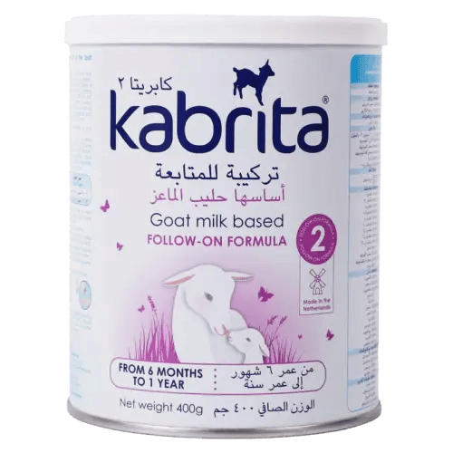 كابريتا حليب ماعز للاطفال المرحلة الثانية 400 جم