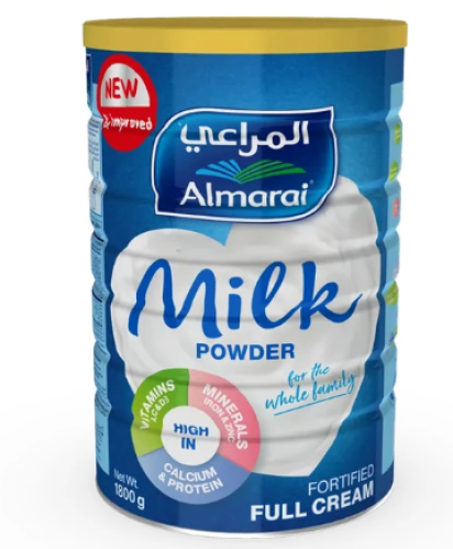 المراعي حليب بودرة كامل الدسم 1800 جم