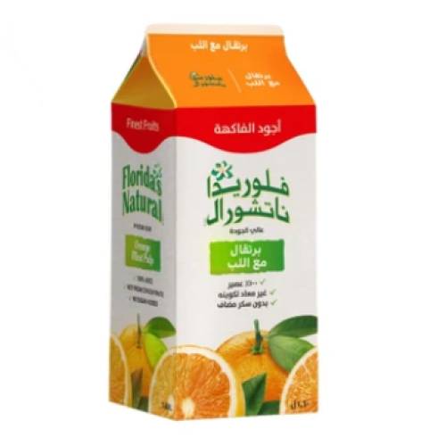 فلوريدا عصير بنكهة البرتقال واللب 1.6 لتر