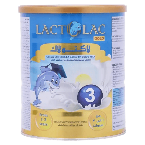لاكتولاك جولد حليب اطفال المرحلة الثالثة 800 جم