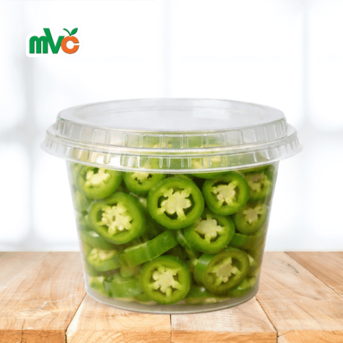 فلفل اخضر جلابينو مقطع 100 غرام