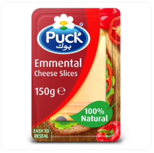 بوك جبن إمينتال شرائح طبيعية 150 جم